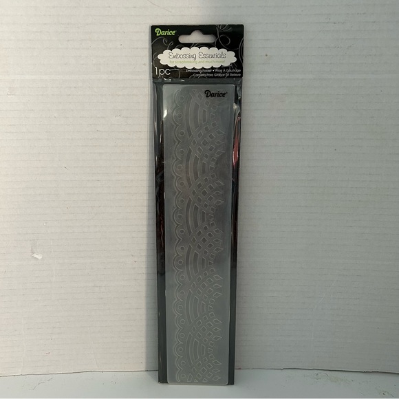 Darice 12 inches embossing border - LACE - Picture 2 of 3